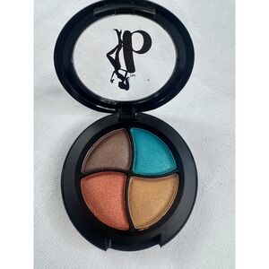 Be A Bombshell Cosmetics Bora Bora Eyeshadow Quad Palette Blue Brown Copper 4.8g